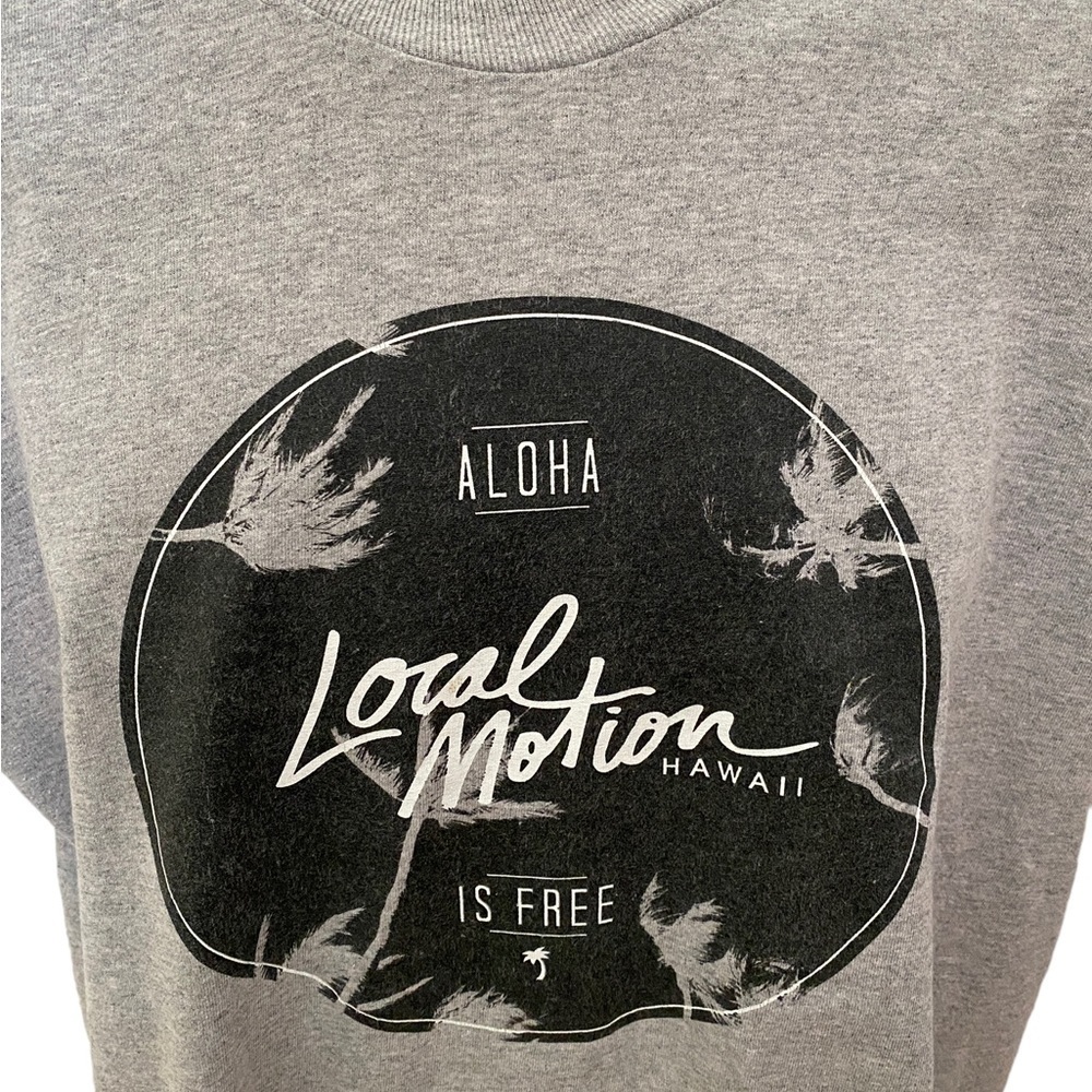 LOCAL MOTION Hawaii “Aloha Is Free” Hawaiian Tee Shirt Men L Large - Picture 2 of 5